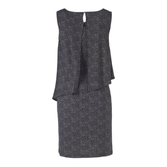 Chico's Black and White Midi Dress - Picture 2 of 13